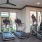 Large fitness center with ample equipment